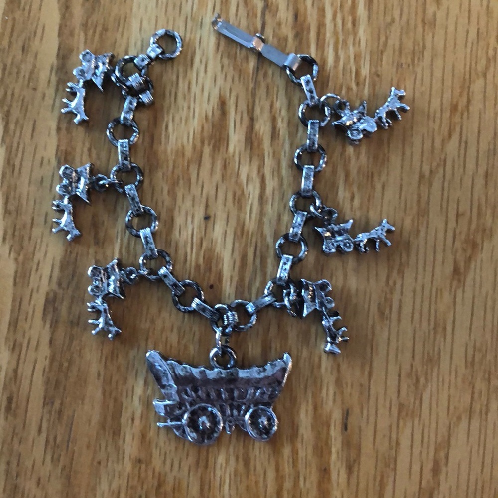 Prairie schooner charm bracelet